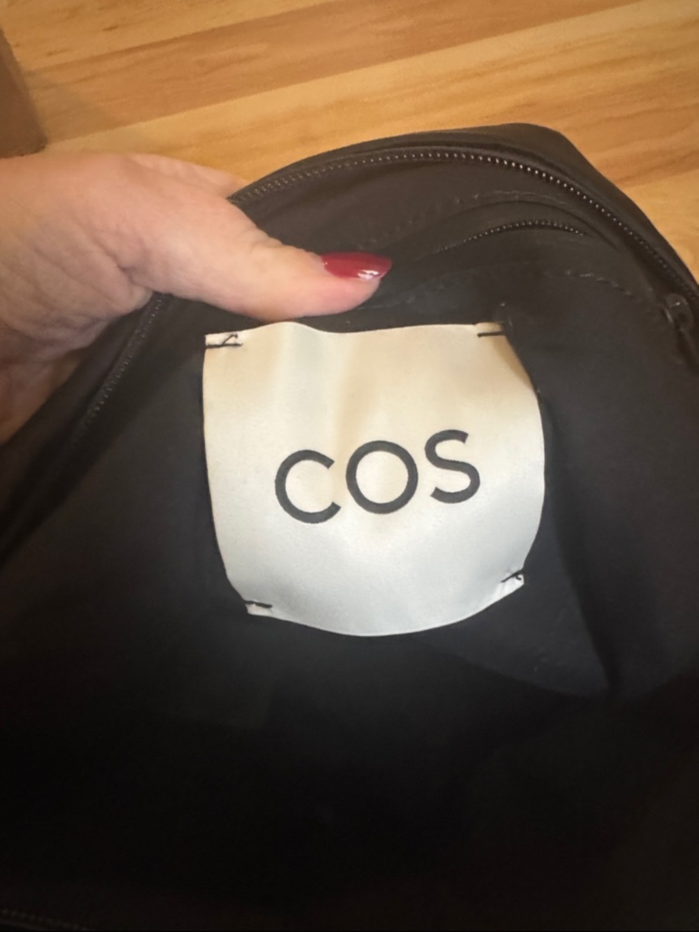 COS Black Crescent Crossbody Bag - Picture 2 of 5